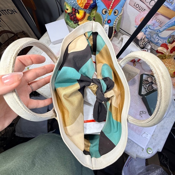 Bally vtg. Leather Market Bag - Picture 7 of 10